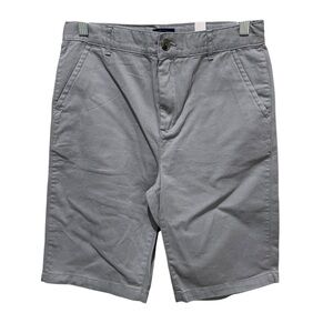 The Children's Place Flat Front Shorts Grey Boy’s Size 14